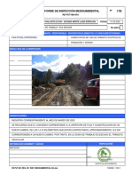 Informe de Inspección Medioambiental: Obra/Área Empresa Fecha Conexión Vial Ruta 231Ch - Acceso Norte Lago Espolón