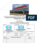 Railway Project Cofferdam Design