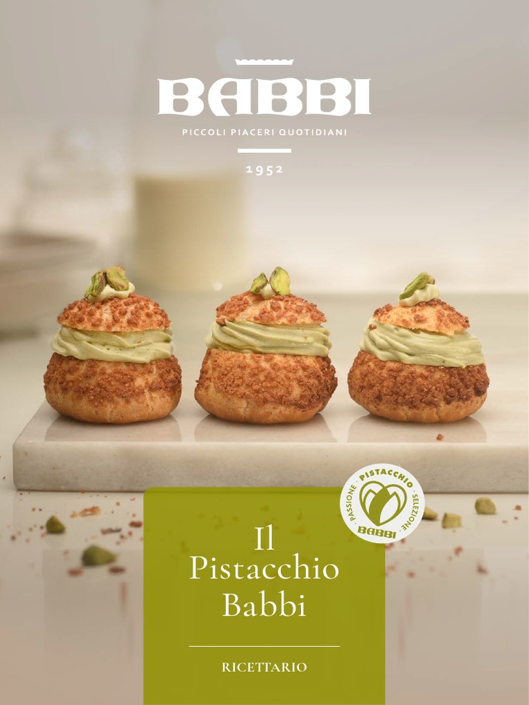 Babbi Ricettario Pistacchio 20210408 3 | PDF