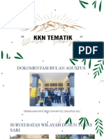 Dokumentasi Kegiatan Bulan Agustus-September