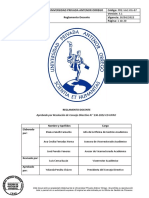 Universidad Privada Antenor Orrego Código: PRE-VAC-RG-07 Reglamento Docente Versión: 3.1 Vigencia: 30/06/2022 Página: 1 de 20