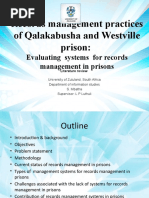 Mbatha-Records Management Prisons