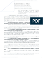 Portaria Conjunta #76, de 22 de Outubro de 2020 - Portaria Conjunta #76, de 22 de Outubro de 2020 - Dou - Imprensa Nacional