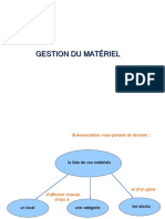 Gestion Du Matériel