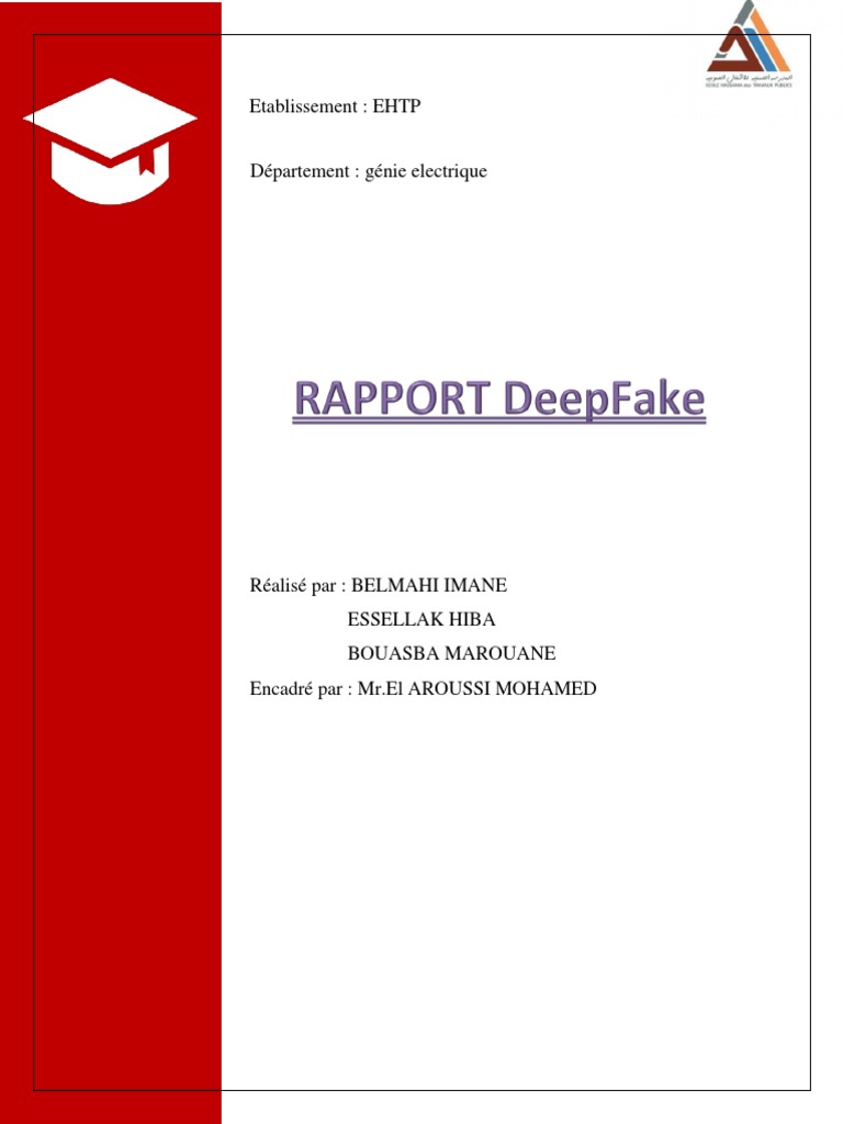 Rapport Deep Fake | PDF | Bibliothèque logicielle | Fichier informatique