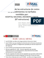 Estructuras de Costos HOSPITAL ARZOBISPO LOAYZA V.2
