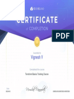 Vignesh V: Terraform Basics Training Course