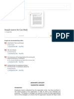 Organizational Structure Analysis for Abraham's Grocery