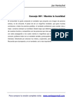 Consejo 081 / Mantén La Humildad