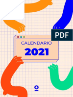Calendario 2021 Community Managers Oinkmygod