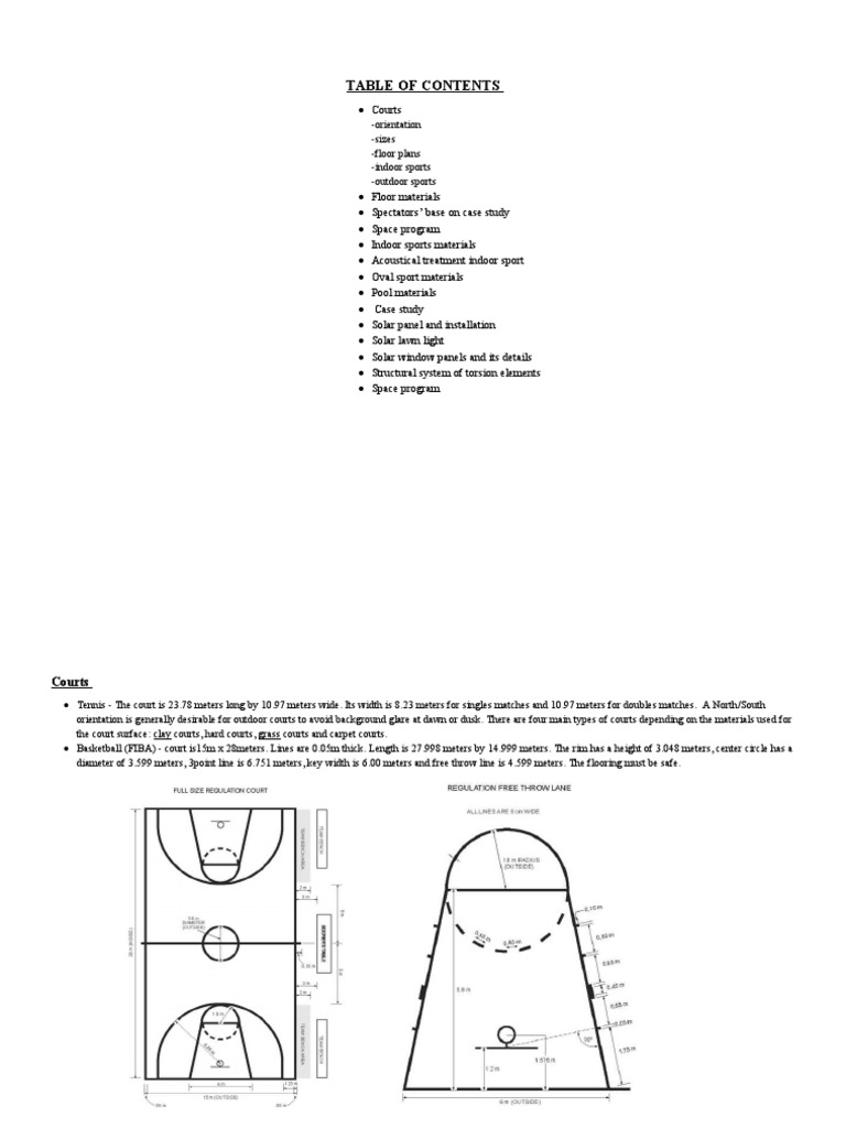 RESEARCH FOR SPORTS COMPLEX SEAN Andrew | PDF | Baseball Field | Solar Cell