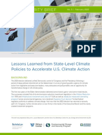 Lessons Learned From State-Level Climate Policies To Accelerate US Climate Action