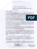 Anexo III - Modelo de Declaração Conjunta