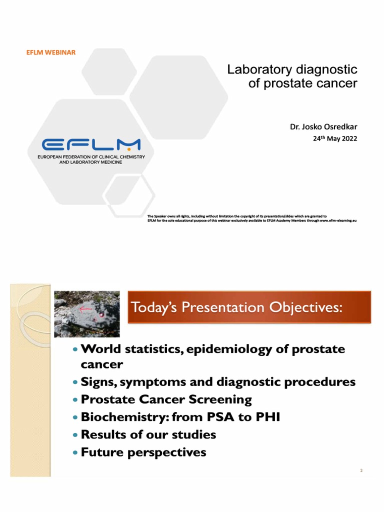 Laboratory Diagnostic of Prostate Cancer PDF Prostate Specific Antigen Prostate Cancer