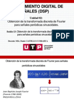 DFT señales periódicas sinusoidales