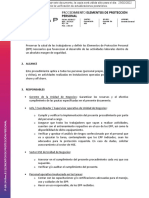 P-GR-14-Rev.01 Elementos de Protección Personal