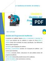 Gestión del programa de auditorias 