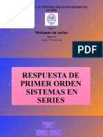 Respuestas a sistemas de primer orden en series (1)