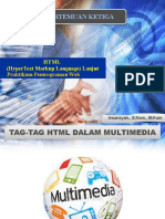 HTML (HyperText Markup Language) Lanjutan