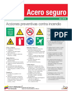 Acero Seguro No 45 Aaciones Preventivas Contra Incendio