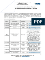 Edital Exame Especialista Medicina Preventiva ABRAMPAS 2022