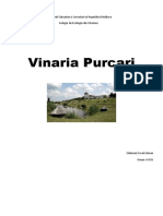 Vinaria Purcari: Ministerul Educatiei Si Cercetarii Al Republicii Moldova Colegiu de Ecologie Din Chisinau
