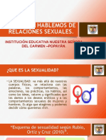 Taller Hablemos de Relaciones Sexuales