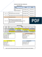 Jadwal Dan Agenda Kegitan M - 2 P5-PPRA Tema 1