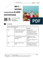 Modal Verbs 4 Requests Offers Permission and Invitations British English Teacher