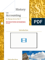 A Brief History of Accounting