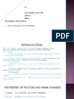 Chapter 9 - MULTIPLES AND FACTORS