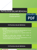 Patologia Biliar Benigna