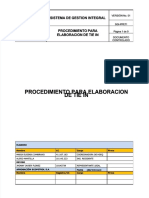 Procedimiento de Desarrollo de Tie-Ins