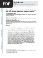 Detecting Anatomical Landmarks From Limited Medical Imaging Data Using Two-Stage Task-Oriented Deep Neural Networks