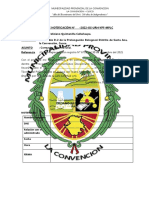 Municipalidad Provincial de La Convencion: Organo Sancionador PAD