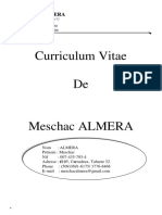 Meschac Almera CV