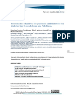 Necesidades Educativas de Pacientes Ambulatorios Con Diabetes Tipo II Atendidos en Una Policlínica. Bermúdez 2018