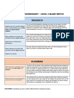 Evaluation Worksheet l2 Blair Witch 2023