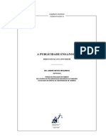 A Publicidade Enganosa. Dto Penal Do Consumidor - André Mouzinho