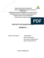 Proyecto de Investigacion Momento I Modificacion