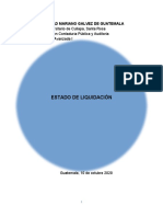 Estados de liquidación: análisis e importancia