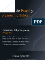 Presión y Pascal