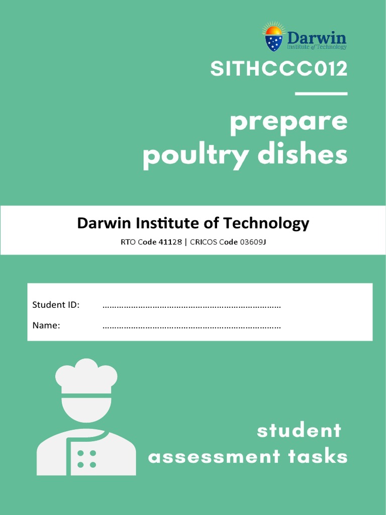 Darwin Institute of Technology PDF Cooking Grilling