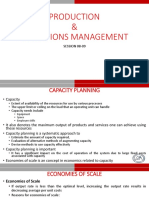 Production and Operations Management - Session 08-09