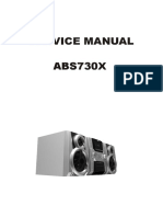 ABS730X Service Manual Optical Pickup Guide