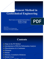 FEM in Geotech Engineering