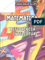 Matemática para o Aluno Com Deficiência Intelectual - Maria Da Piedade Resende Da Costa
