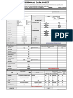 CS Form No. 212 Revised 2017 Personal Data Sheet