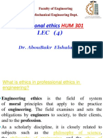 Lec 3, 4 Professional Ethics