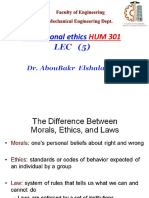 Lec 5 Professional Ethics